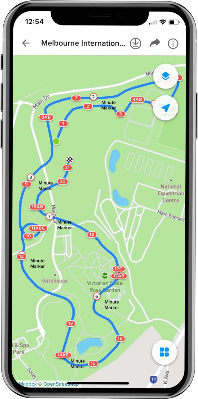 Iphone X Mockup Front Street Map 